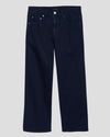 Bae Boyfriend Crop Jeans - Dark Indigo Image Thumbnmail #3